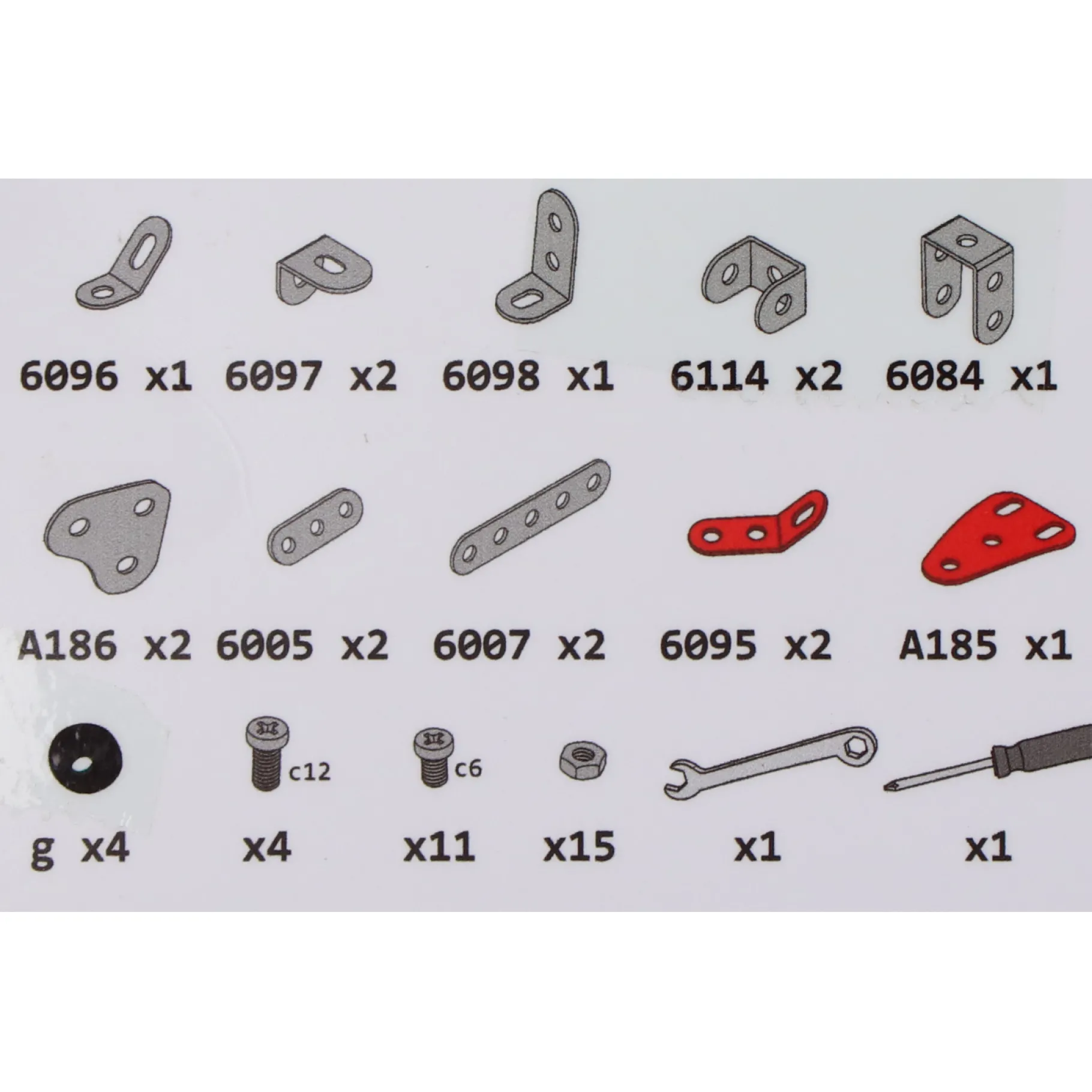 Jongens|Voertuigen> Constructieset voertuigen metaal 4 assorti