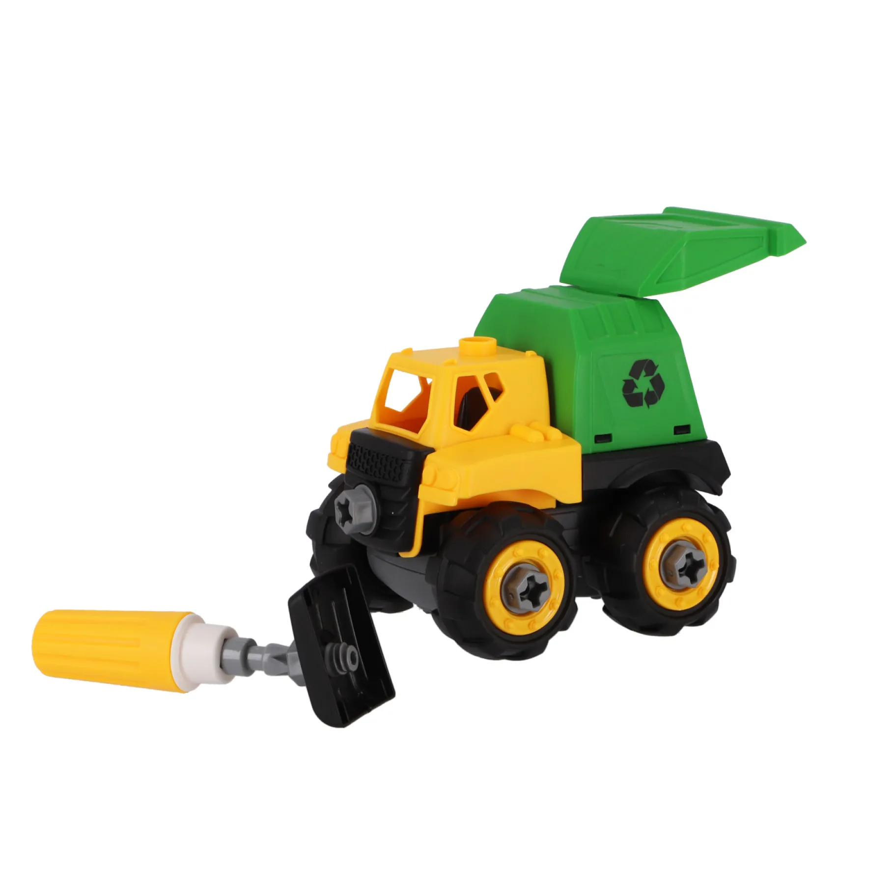 Voertuigen|Jongens> Containerwagen Demonteerbaar