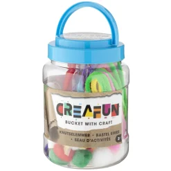 Knutselsets>Creafun emmer met hobby artikelen 2 assorti