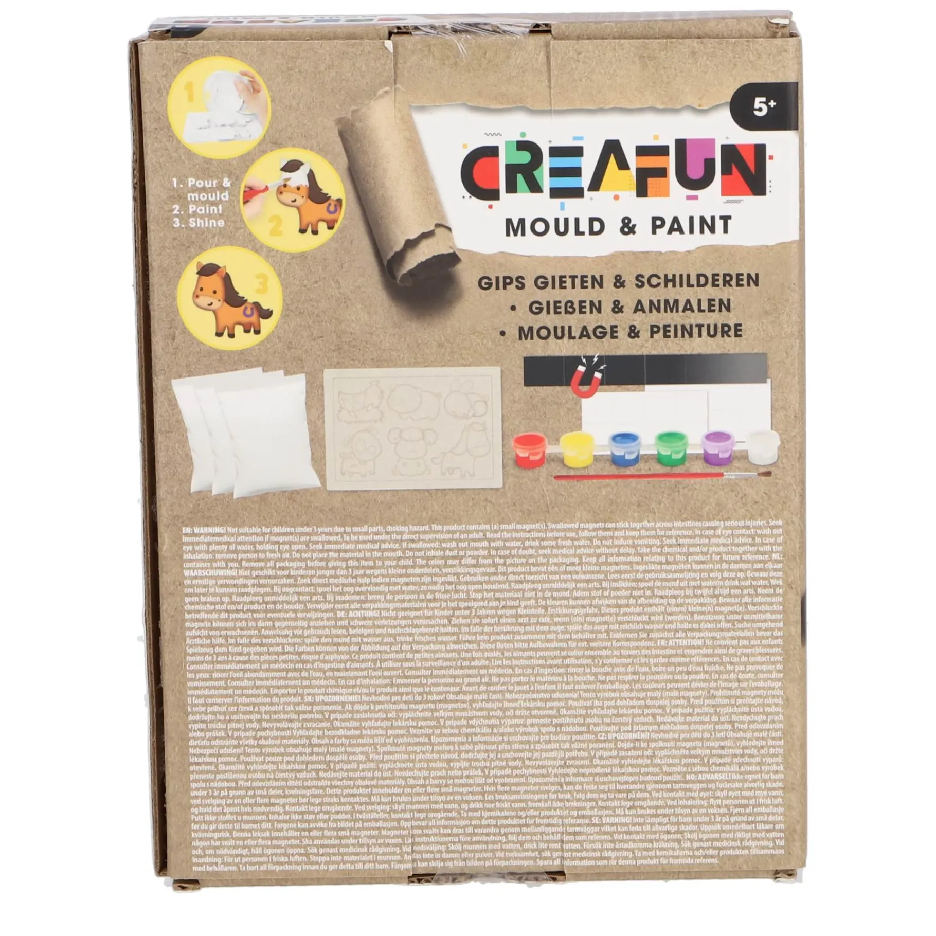 Gips>Creafun gips gieten boerderij