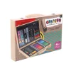 Tekenen / Kleuren>Creafun kleurkoffer kist 86-delig hout