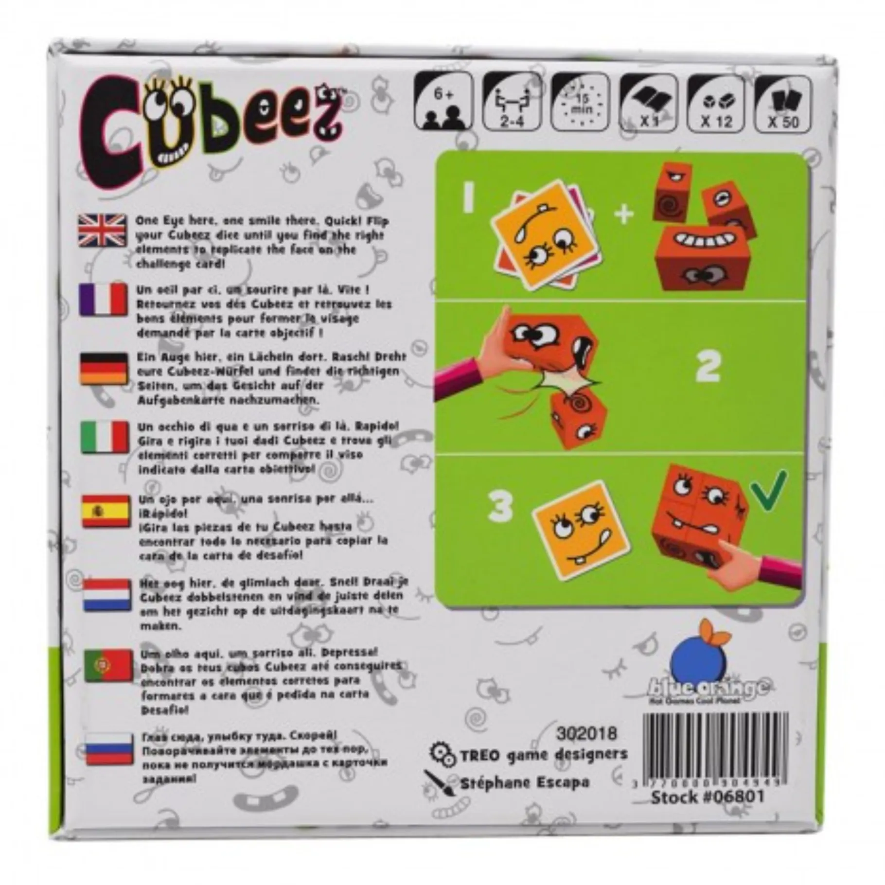 Dobbelspellen> Cubeez - Dobbelspel