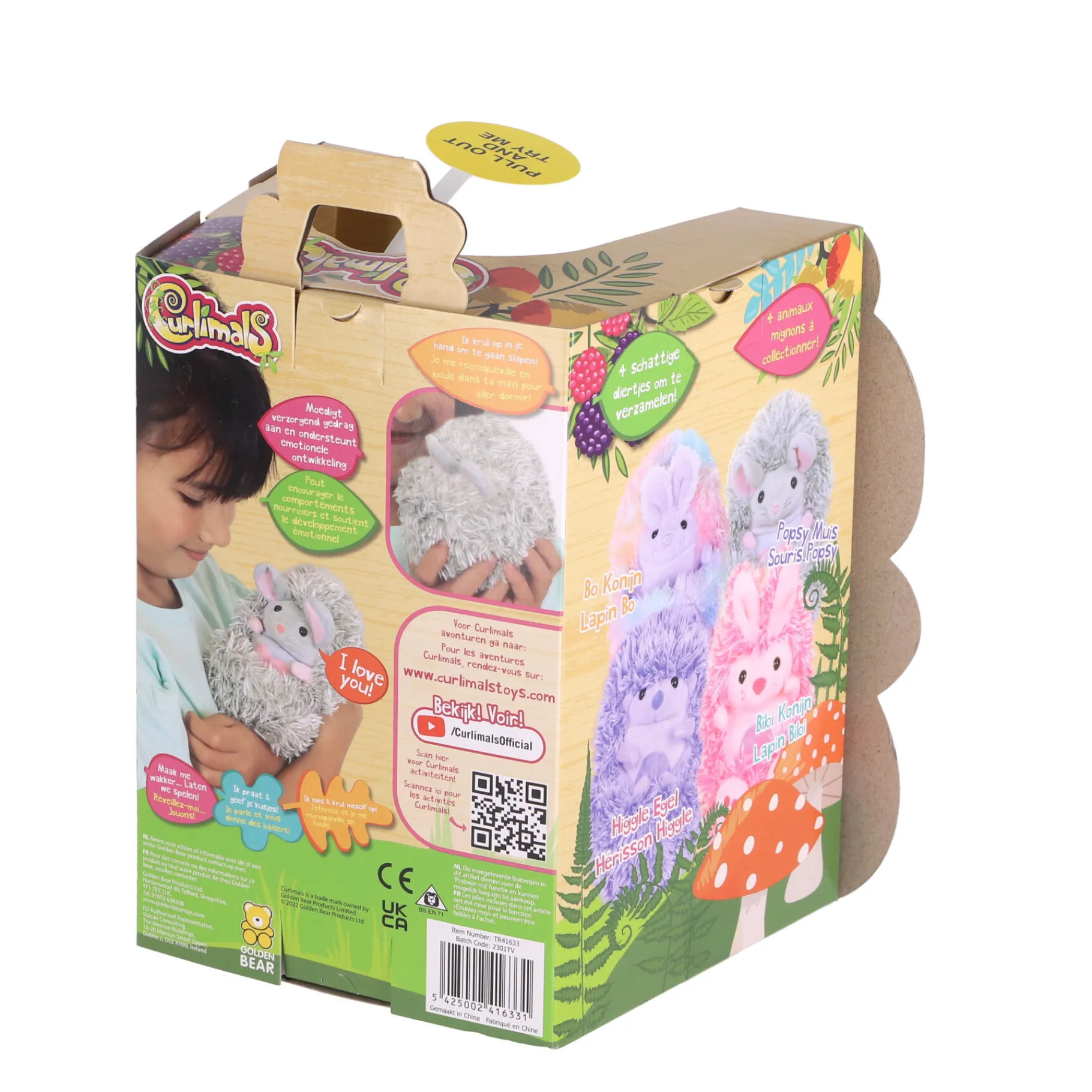 Speelfiguren>Spectron Curlimals Popsy De Muis