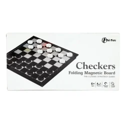 Bordspellen> Damspel magnetisch reisspel