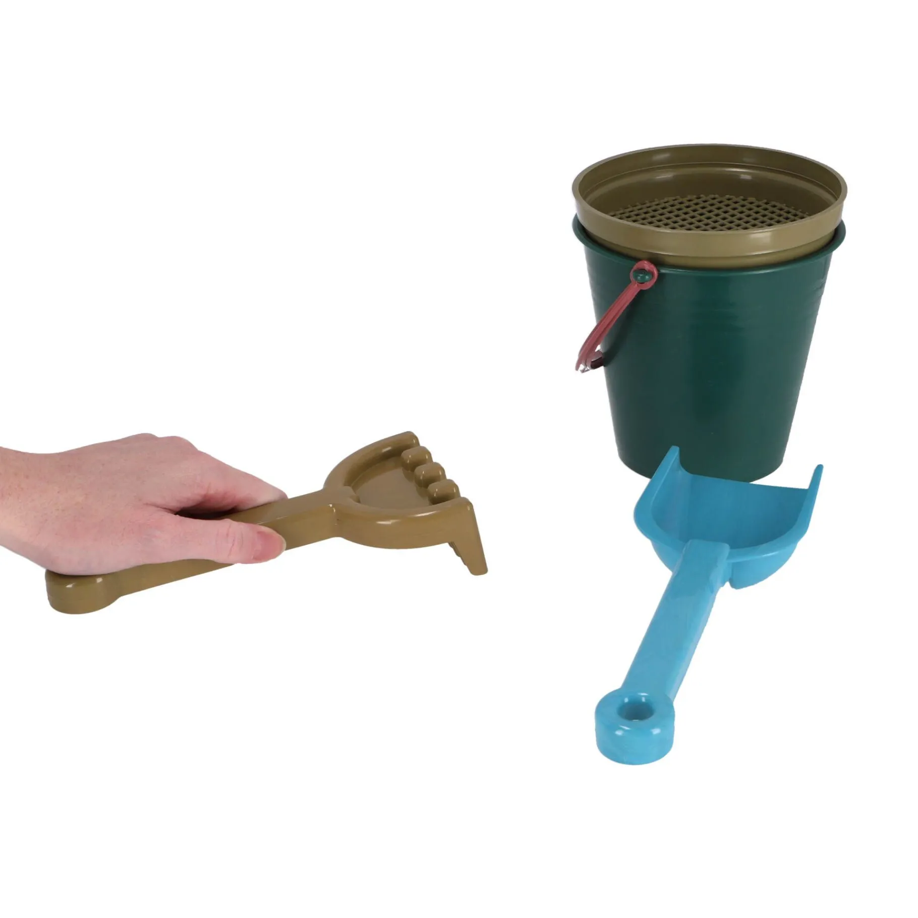 Zwemmen En Waterspeelgoed> Dantoy strandset boot in visnet eco 5 delig