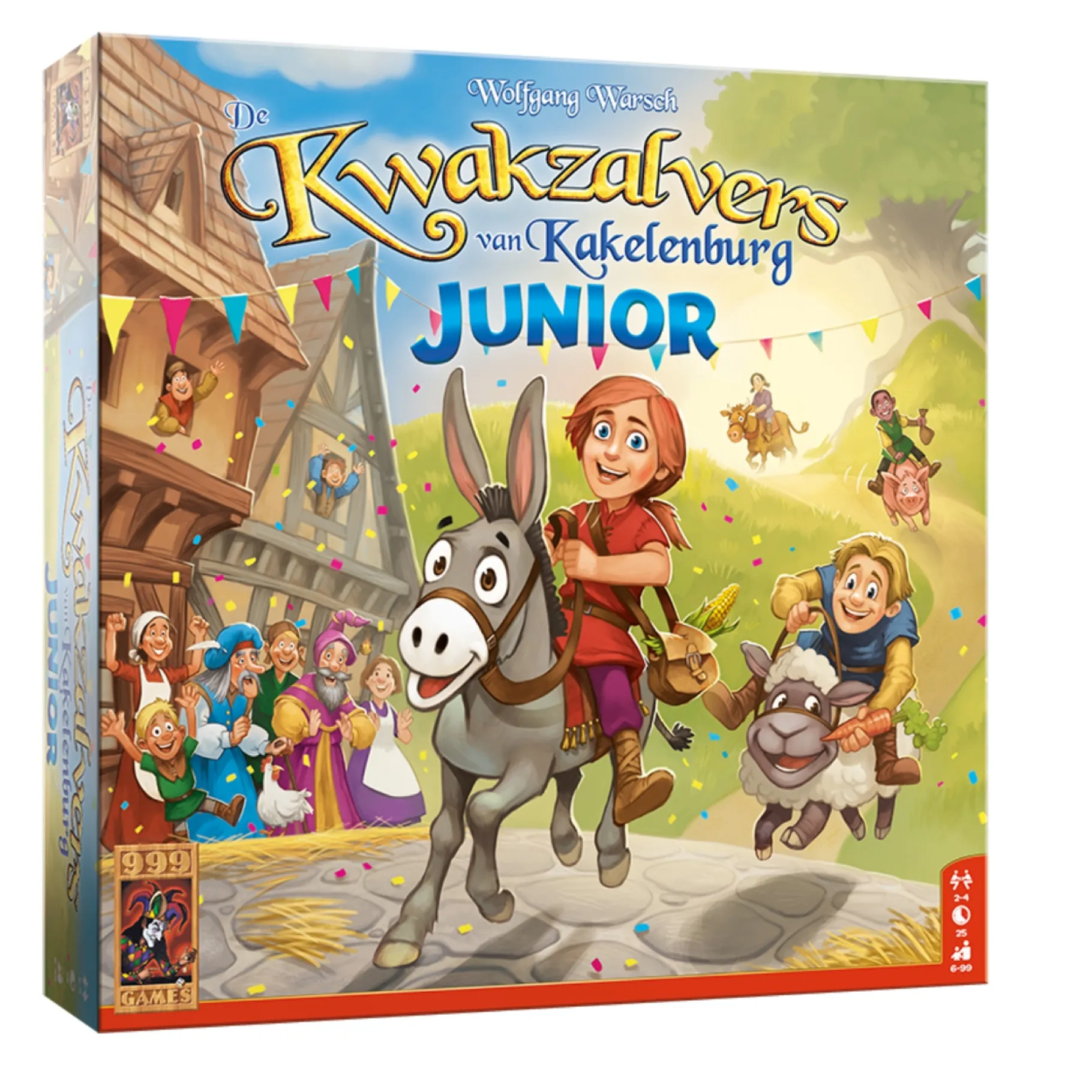 Bordspellen>999-games De Kwakzalvers Van Kakelenburg Junior - Bordspel