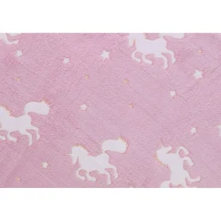 Kinderpyama's></noscript> Deken eenhoorn glow in the dark 130 x 150 cm
