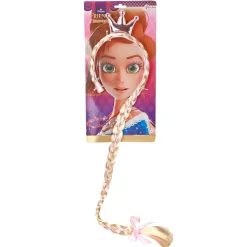 Verkleden|Jongens> Diadeem met vlecht en kroon prinses