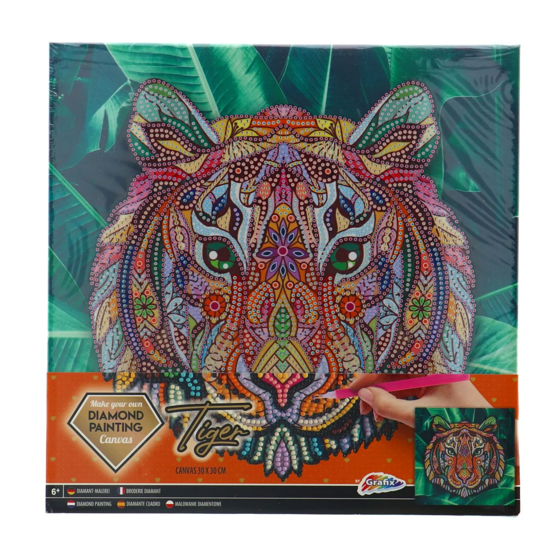 Diamond Painting>Grafix Diamond Painting Op Canvas 30x30 cm 3 assorti