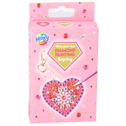 Knutselsets></noscript> Diamond painting sleutelhanger hart 2 assorti