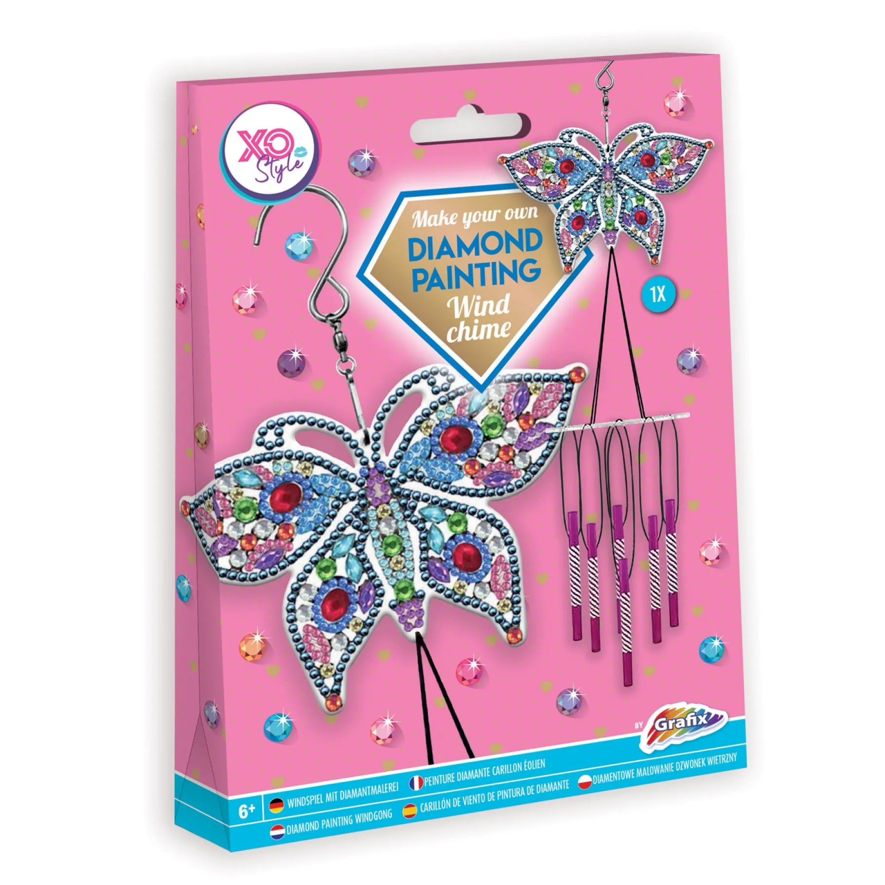 Diamond Painting>Grafix Diamond Painting Windgong 3 assorti