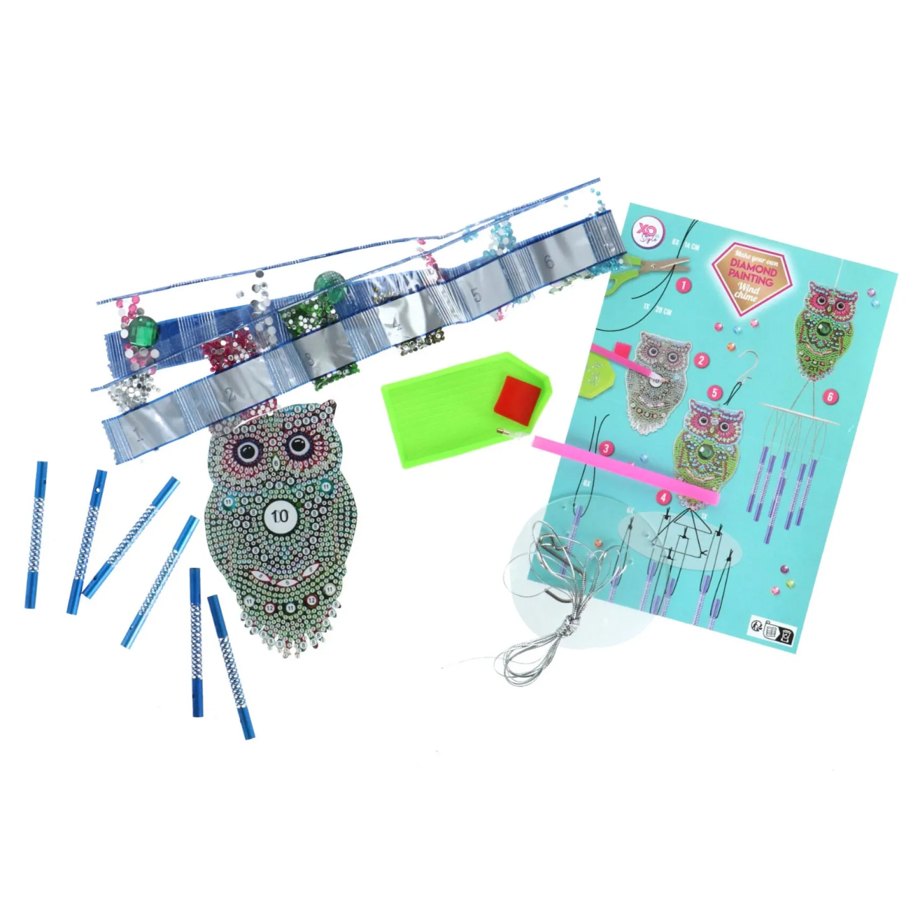 Diamond Painting>Grafix Diamond Painting Windgong 3 assorti