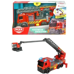 Auto's|Jongens>Dickie Toys Brandweerauto Met Licht En Geluid 23 Cm