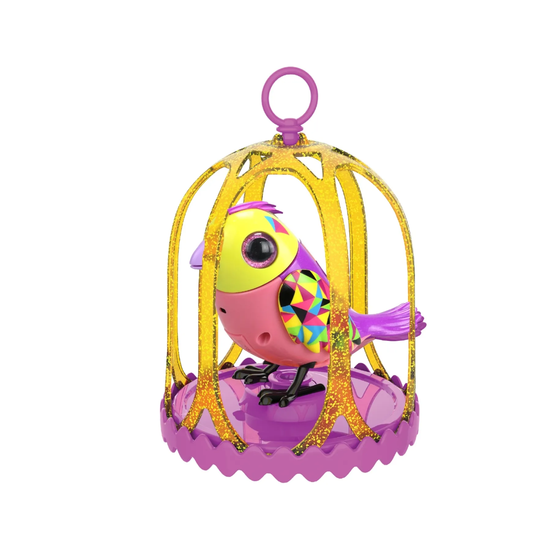 Robots>Digifriends Digibirds S2 Gold Finch In Kooi