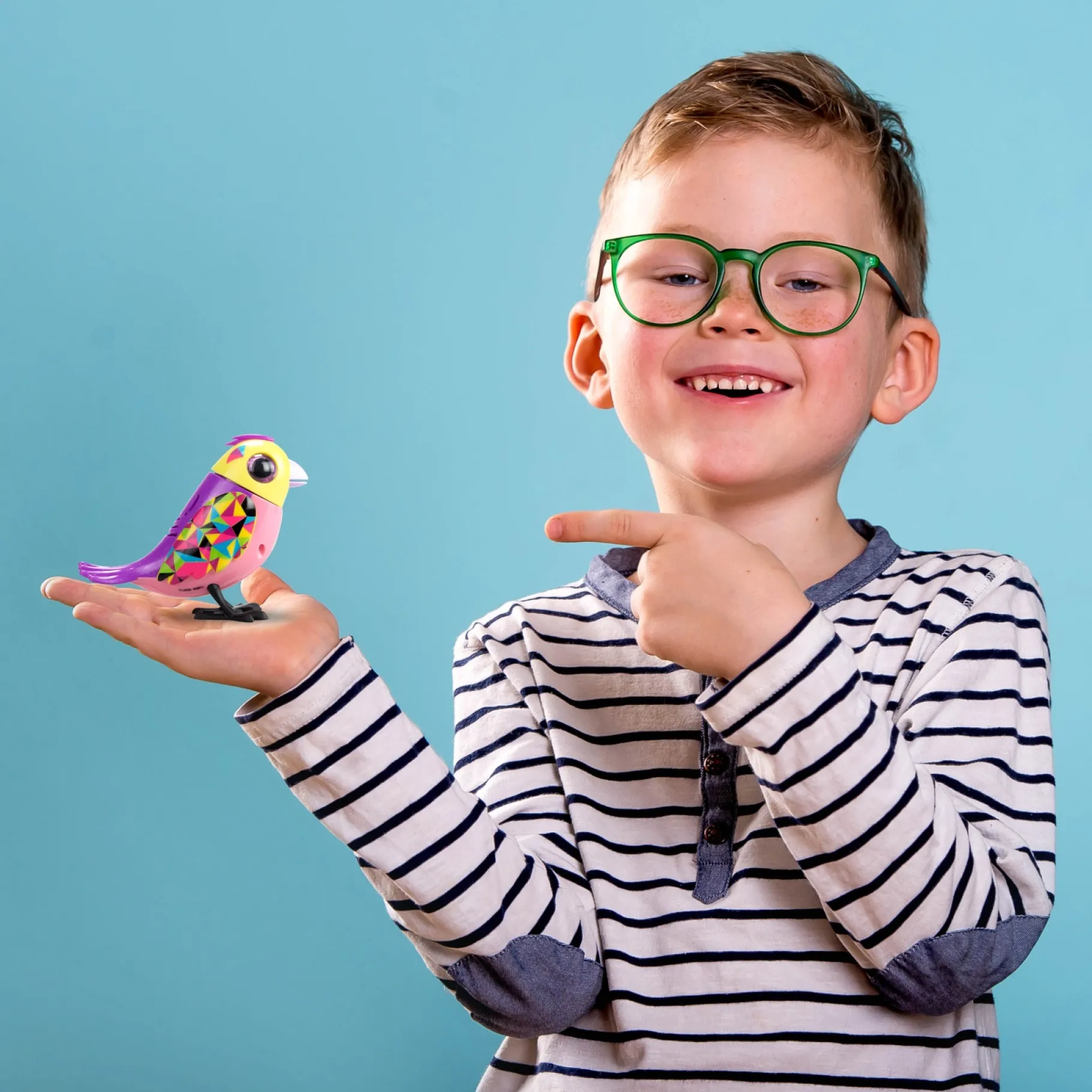 Robots>Digifriends Digibirds S2 Gold Finch In Kooi