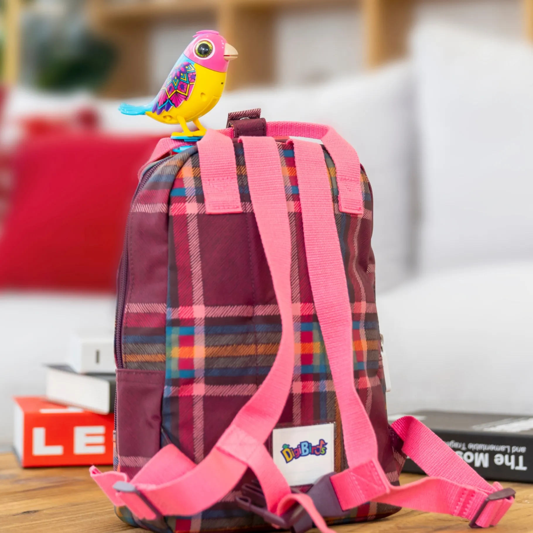 Robots>Digifriends Digibirds S2 Hooded Parrot In Kooi