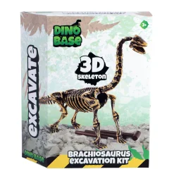 Dino's|Jongens>Dino Base Dinobase Dino uitbikken Brachiosaurus 3D set