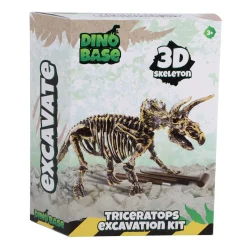 Dino's|Jongens>Dino Base Dinobase Dino uitbikken Triceratops 3D set