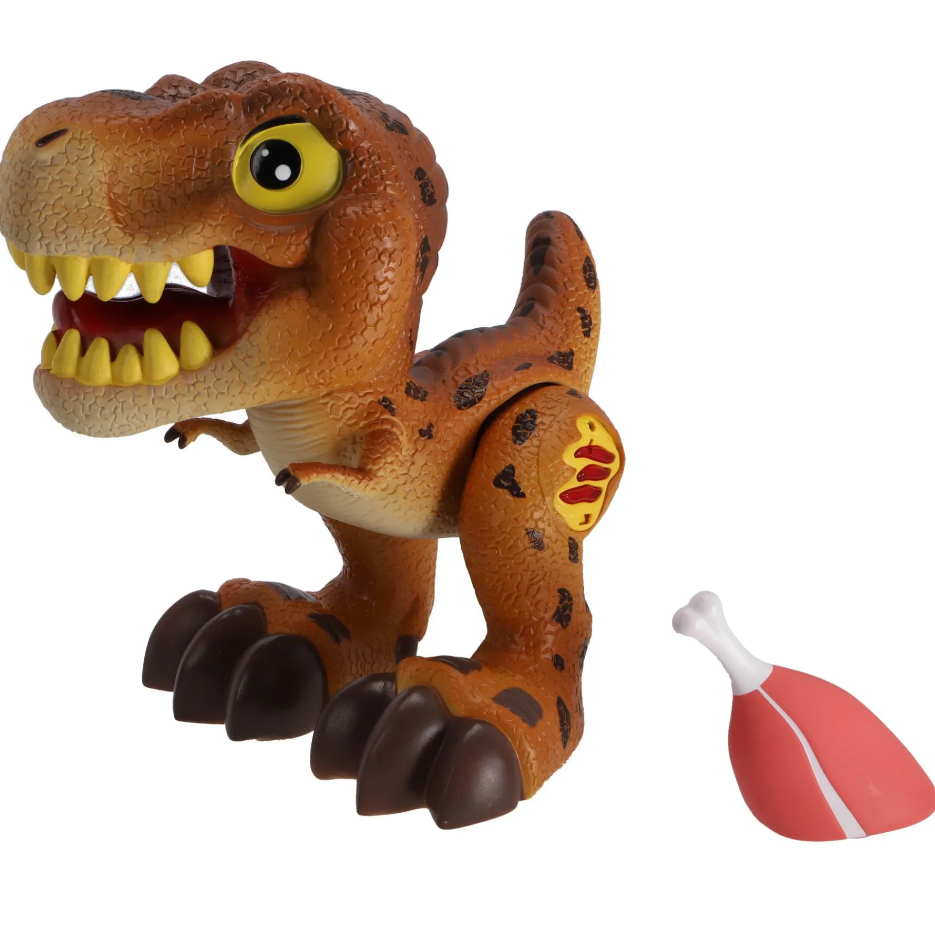 Dino's|Jongens>Dino Base Dinobase Functie Dino bruin groot