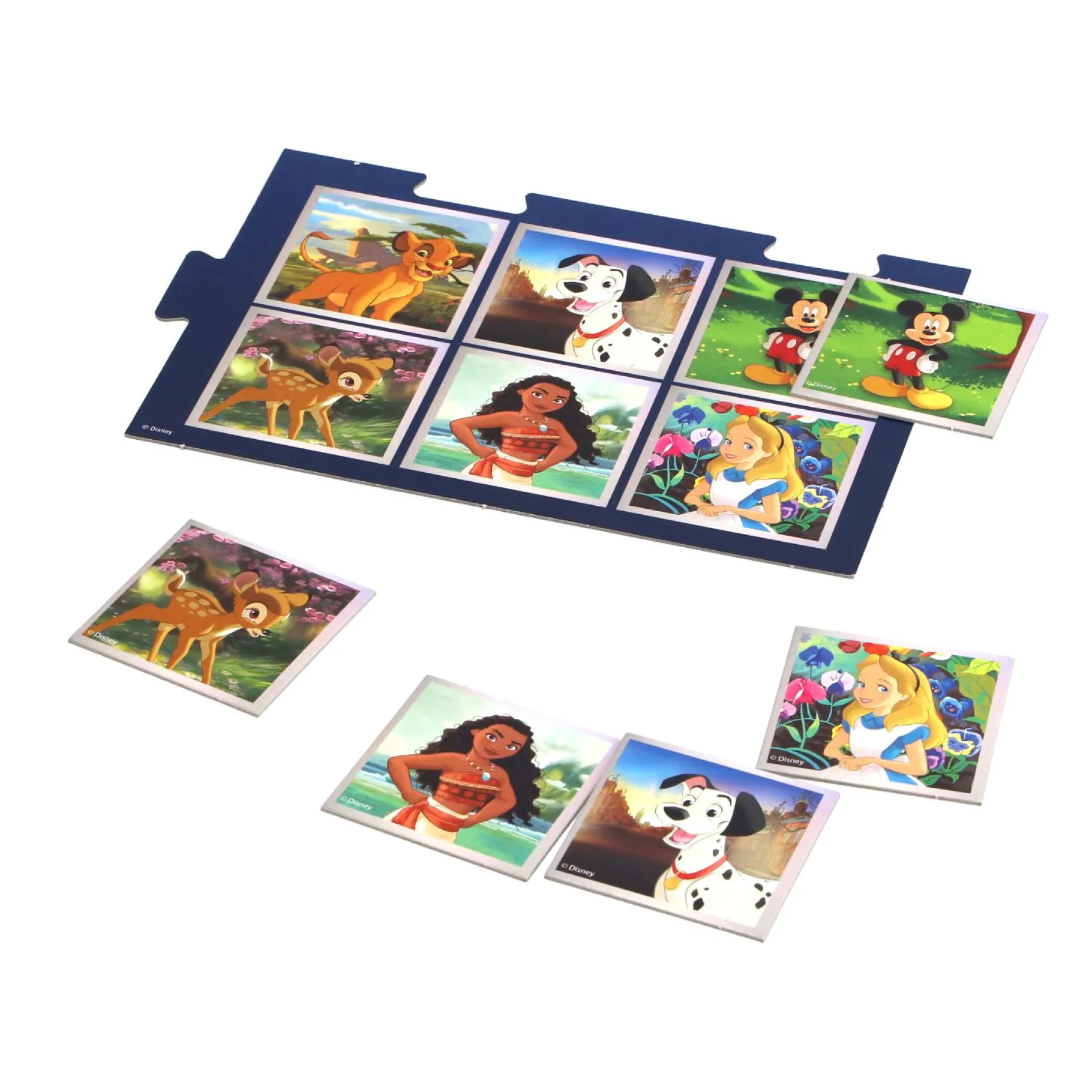 Kinderspellen|Bordspellen>Ravensburger Disney 100 4-in-1 - Bordspel