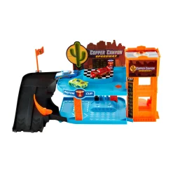 Auto's></noscript>Disney cars garage glow racers met 3 auto's