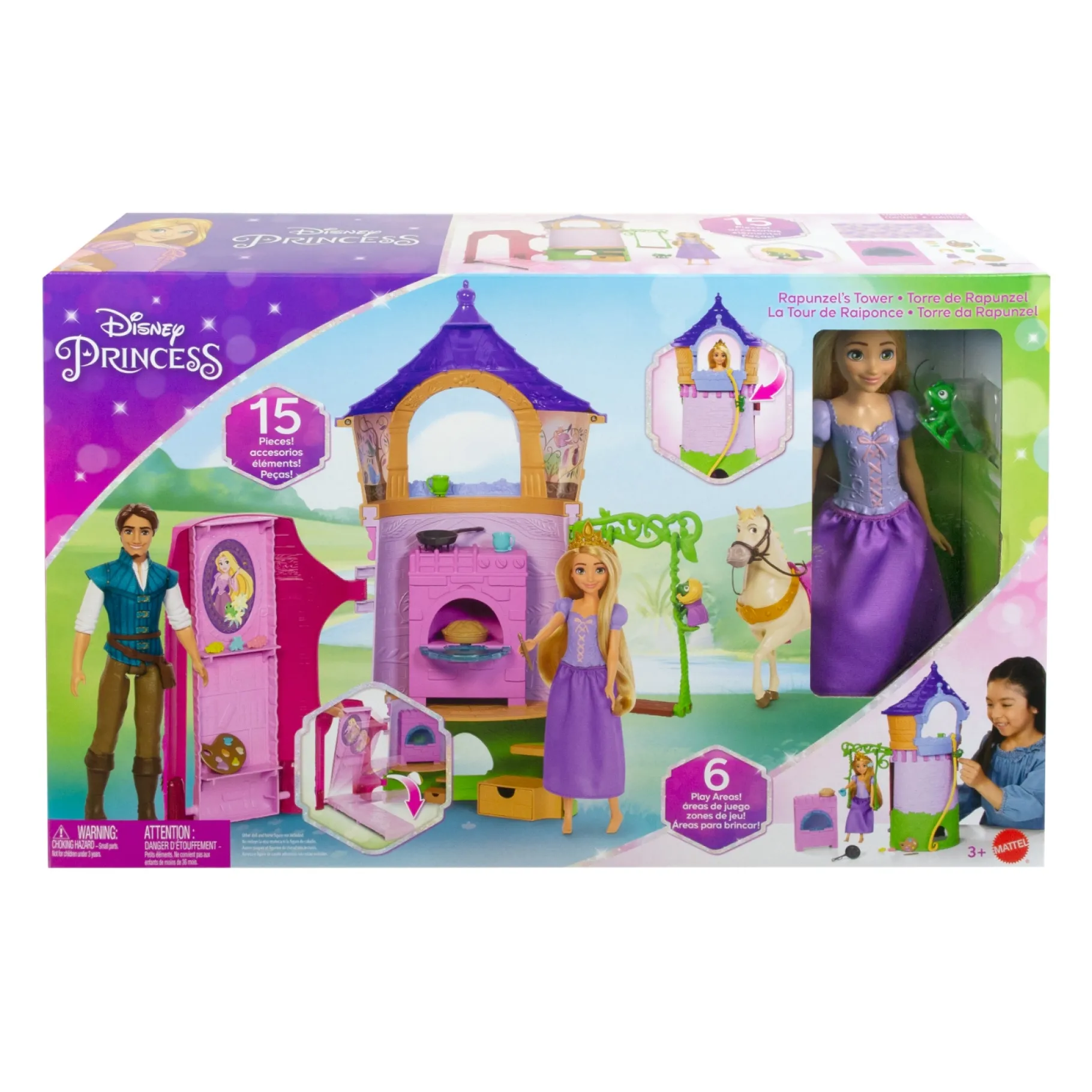 Speelsets|Meisjes>Hasbro Disney Princess Pop Rapunzel's Toren