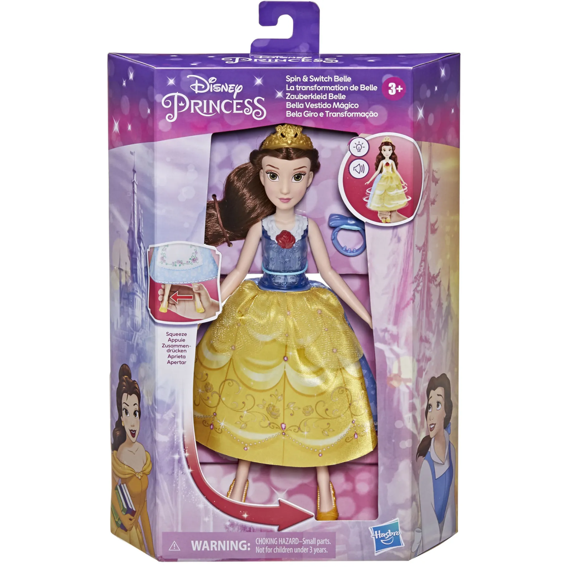 Speelfiguren>Hasbro Disney Princess Spin & Switch Belle