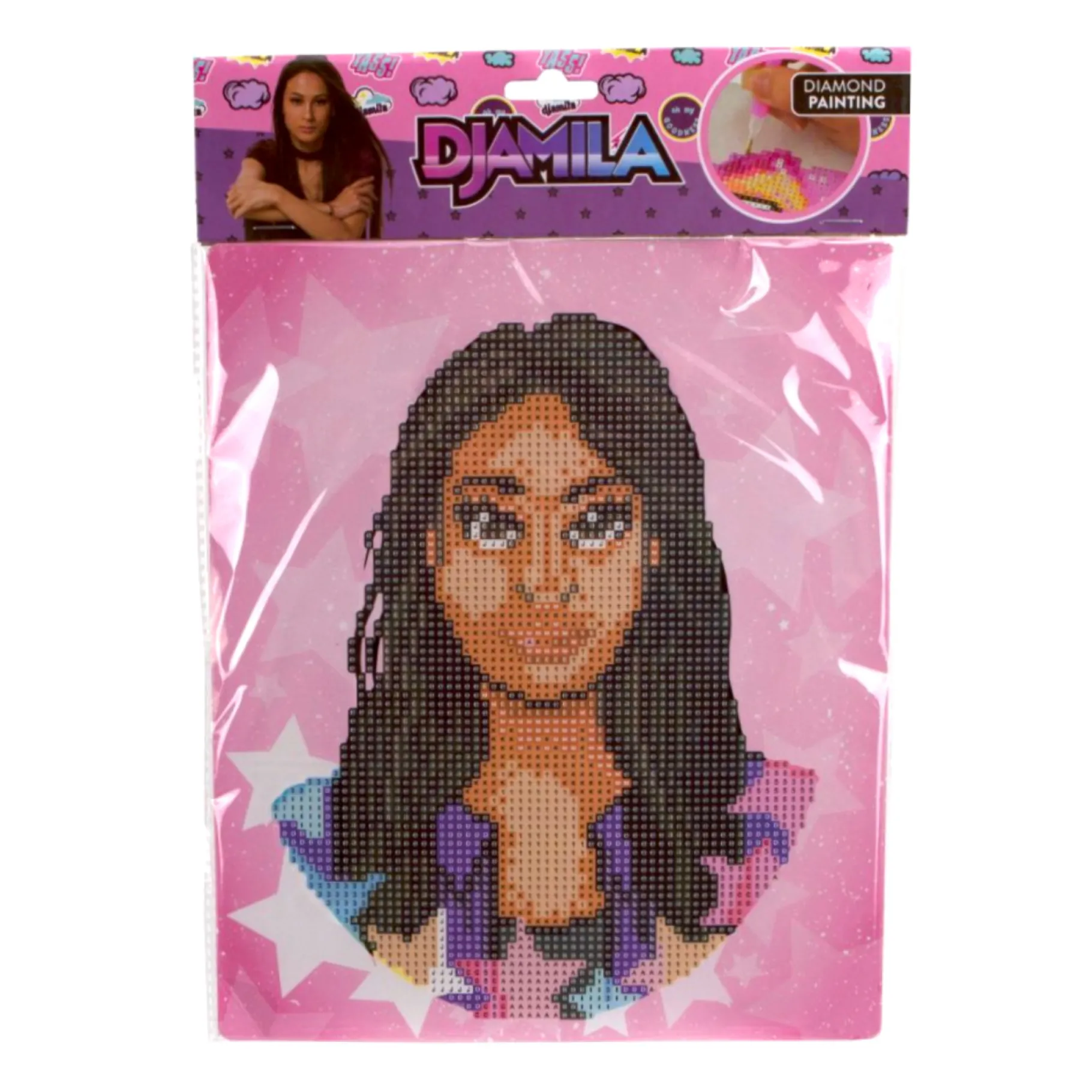 Diamond Painting>Meisje Djamila Djamila Diamant Painting 3 Assorti