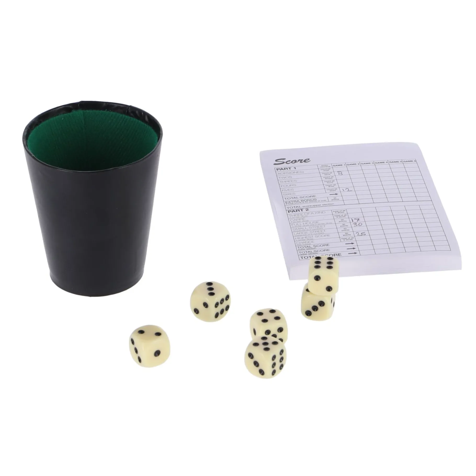 Dobbelspellen> Dobbelbeker 9 Cm