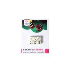 Dobbelspellen> Dobbelstenen 6 stuks