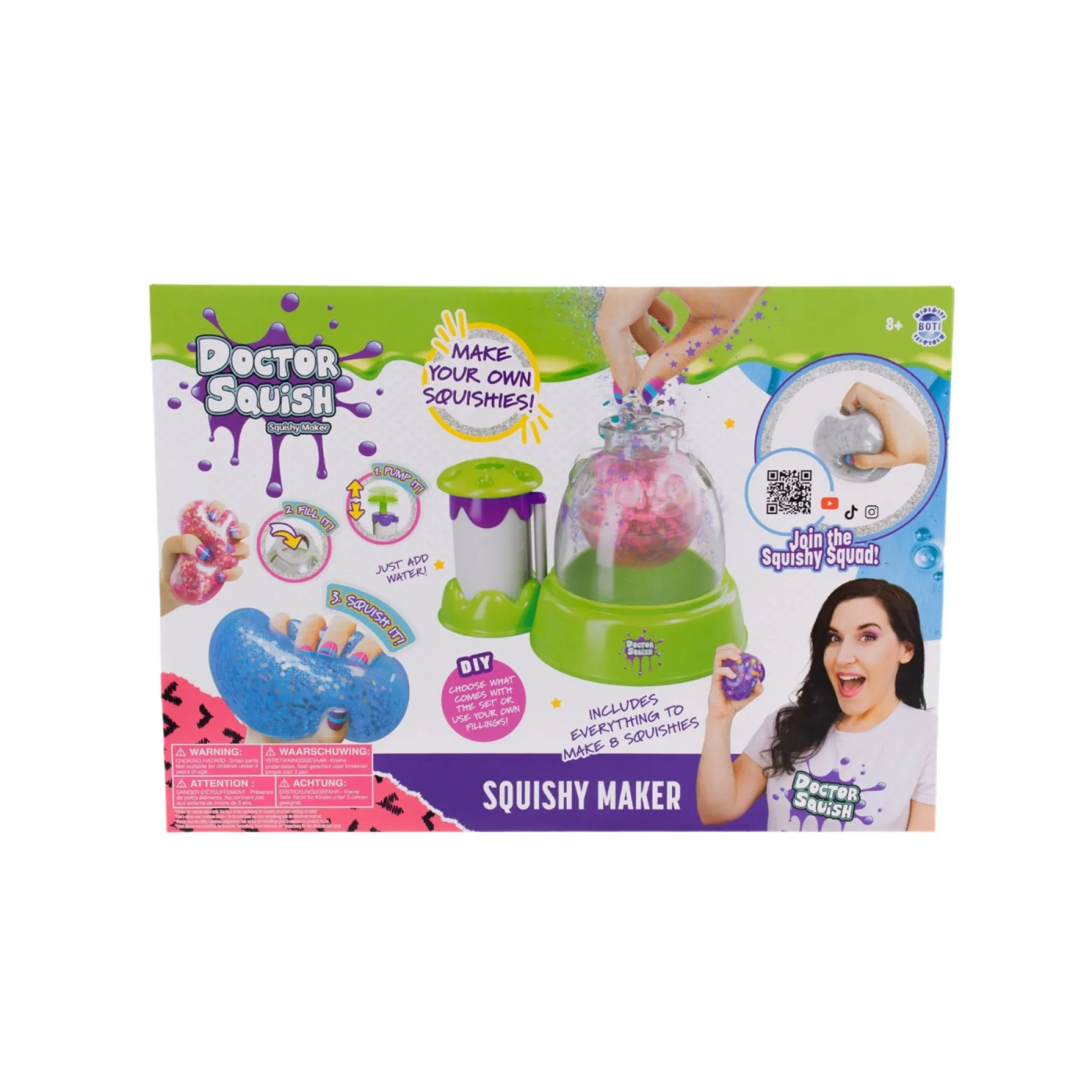 Knutselsets> Doctor Squish Squishy Maker