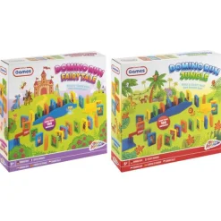 Bouwstenen> Domino Set 115 Delig 2 Asst. (+100 Stenen)