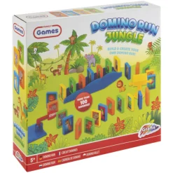 Bouwstenen> Domino Set 115 Delig 2 Asst. (+100 Stenen)