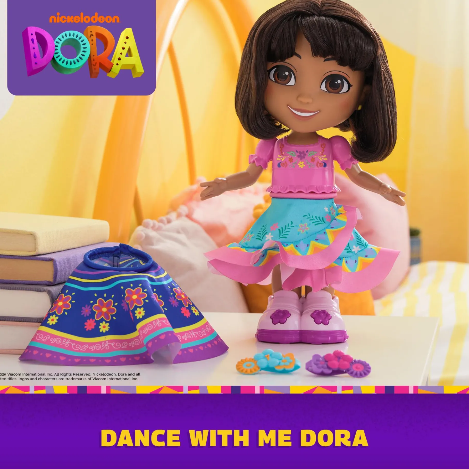 Poppen Met Functies> Dora Dora Dans Pop (30 Cm) (Sounds Only)