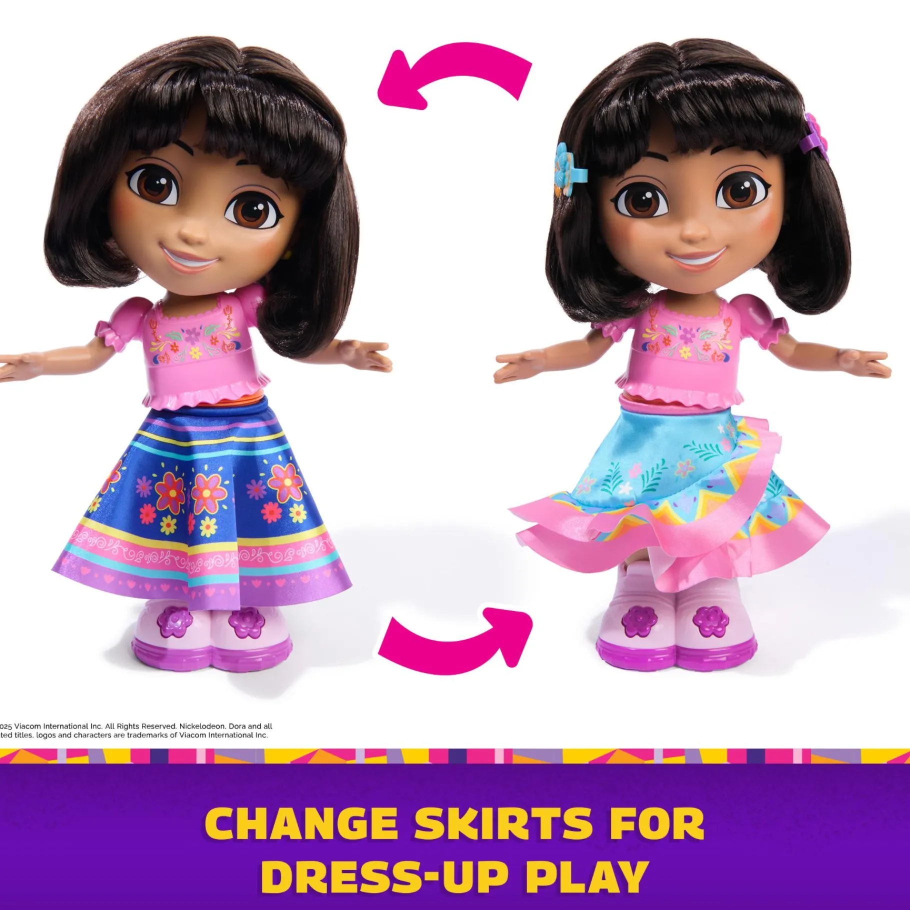 Poppen Met Functies> Dora Dora Dans Pop (30 Cm) (Sounds Only)