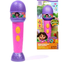 Speelgoedmicrofoons>Spinmaster Dora Microfoon Met Muziek & Geluid (Nl/Fr)