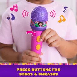 Speelgoedmicrofoons></noscript>Spinmaster Dora Microfoon Met Muziek & Geluid (Nl/Fr)