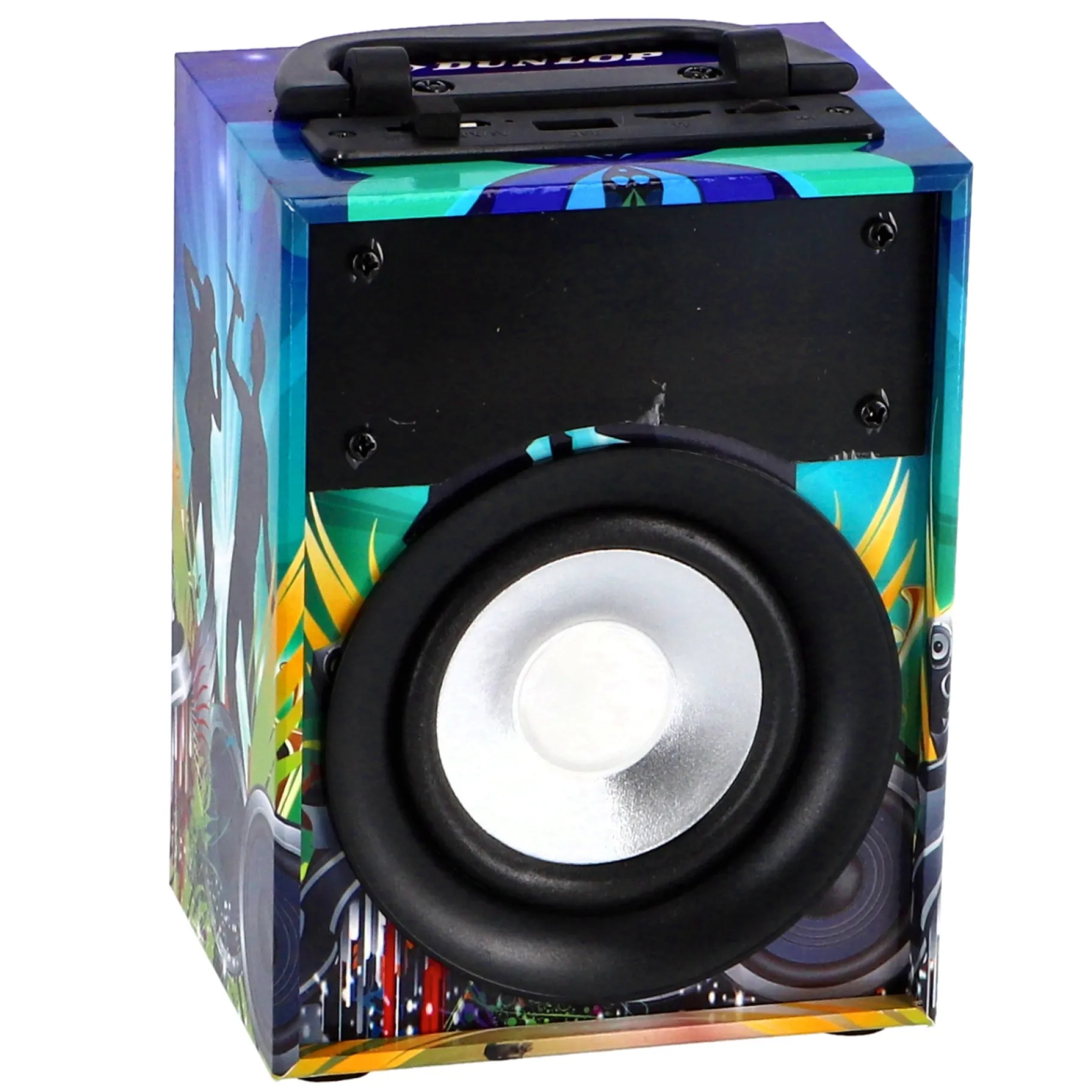 Speakers> Dunlop portable bluetooth speaker met led 3 watt