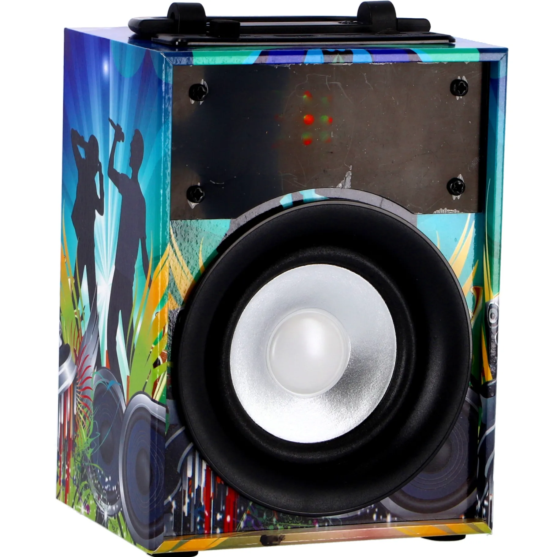 Speakers> Dunlop portable bluetooth speaker met led 3 watt