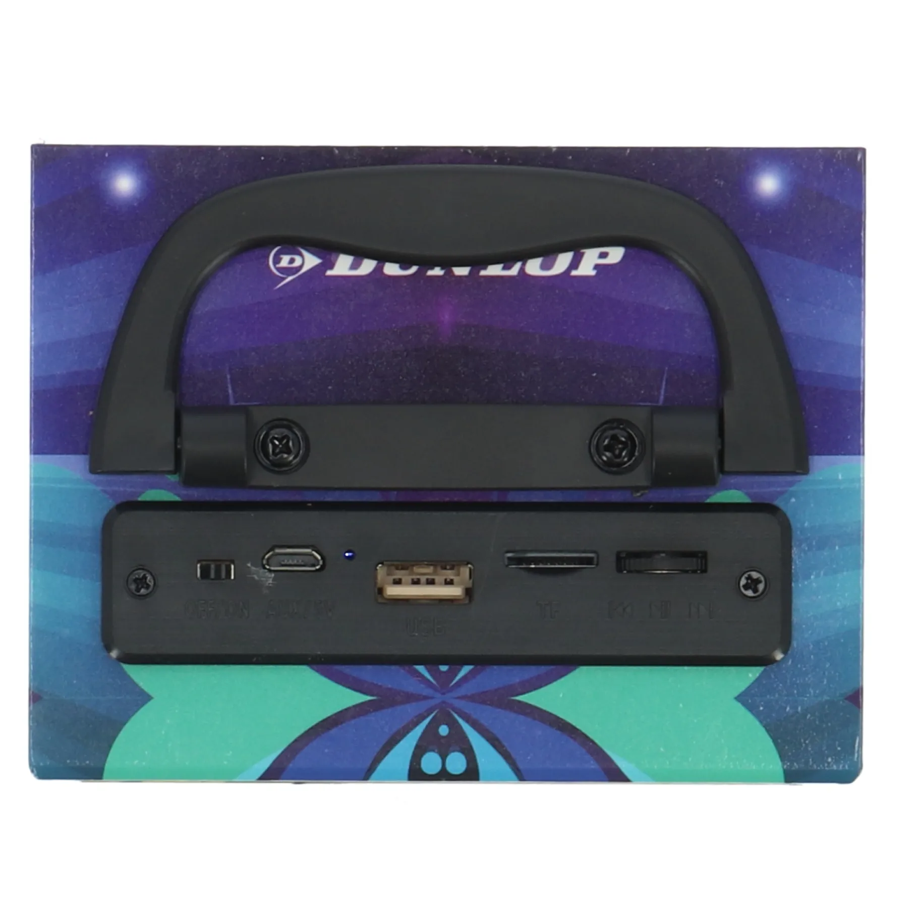 Speakers> Dunlop portable bluetooth speaker met led 3 watt