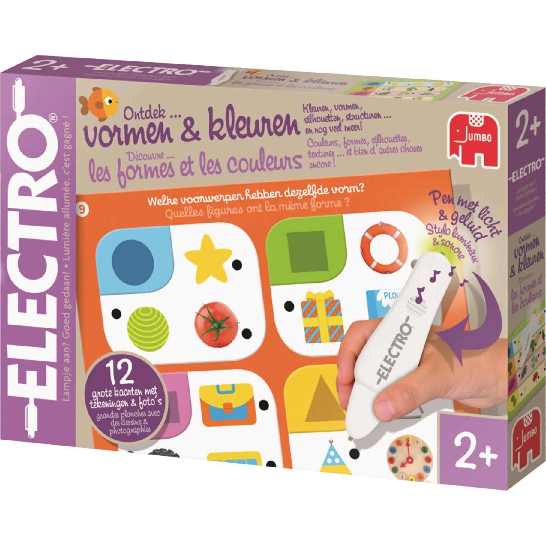 Educatieve Spellen>Jumbo Electro Wonderpen Ontdek Vormen En Kleuren