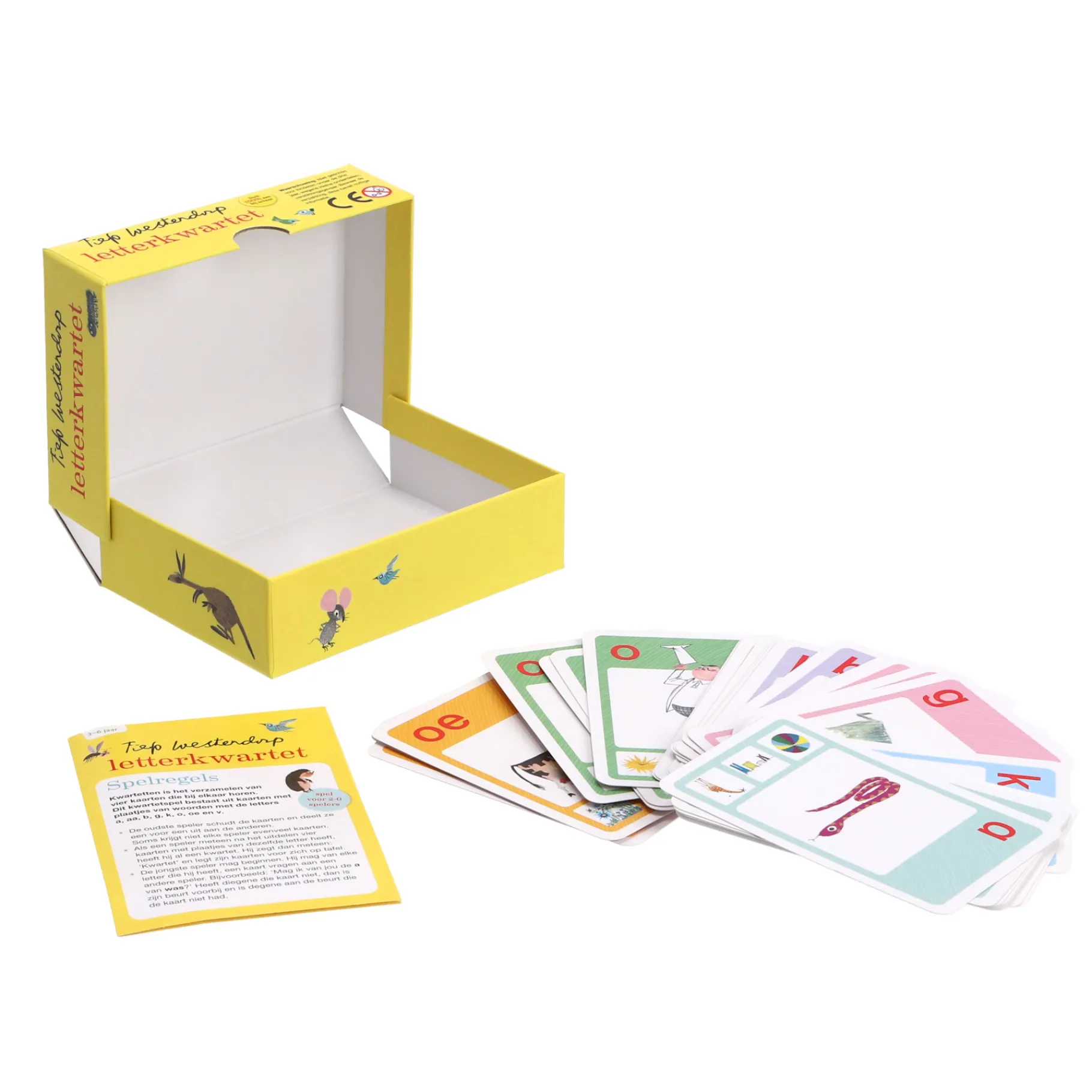 Educatieve Spellen>Zwijsen Fiep Westendorp Letterkwartet