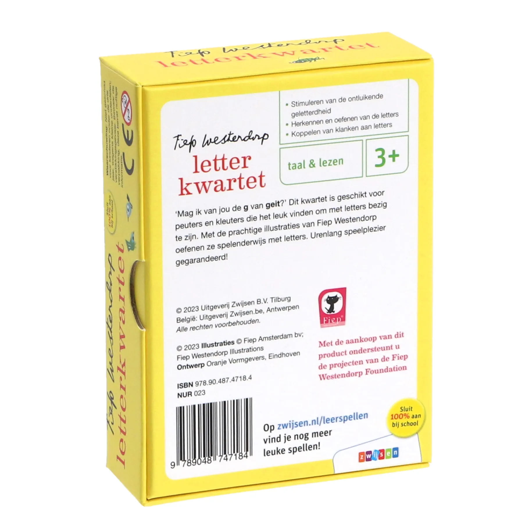 Educatieve Spellen>Zwijsen Fiep Westendorp Letterkwartet