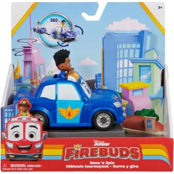 Speelfiguren>Spinmaster Firebuds Action Vehicle Jayden & Piston