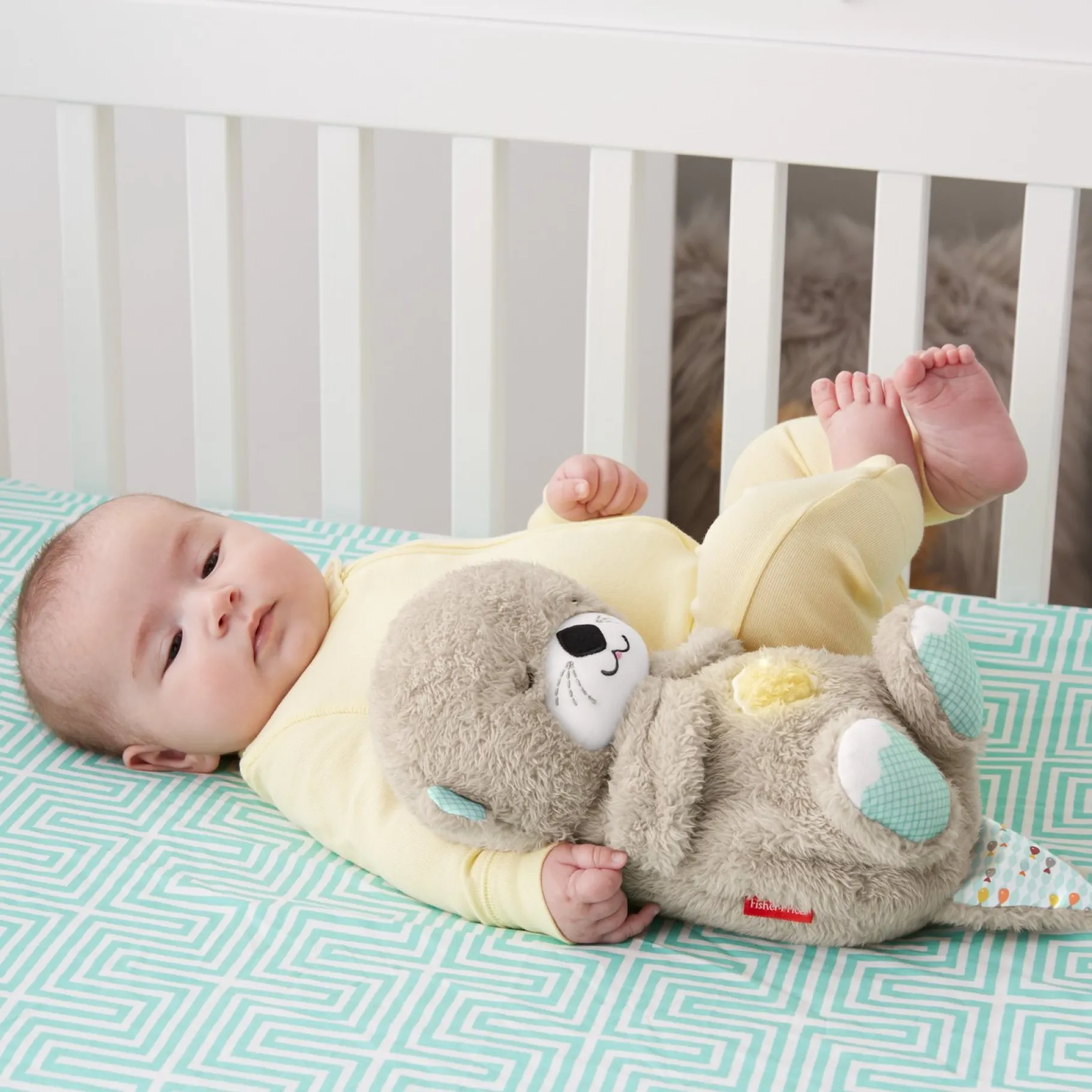 Plucheknuffels|Babyspeelgoed> Fisher Price Bedtijd Otter