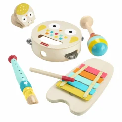 Babyspeelgoed></noscript> Fisher Price Hout Musical Gift Set
