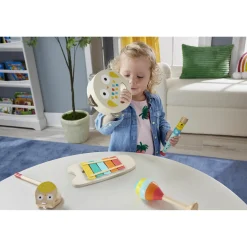 Babyspeelgoed></noscript> Fisher Price Hout Musical Gift Set