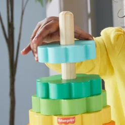 Stapeltorens></noscript> Fisher Price Hout Ring Stacker
