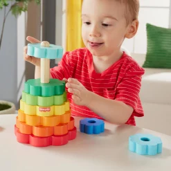 Stapeltorens></noscript> Fisher Price Hout Ring Stacker