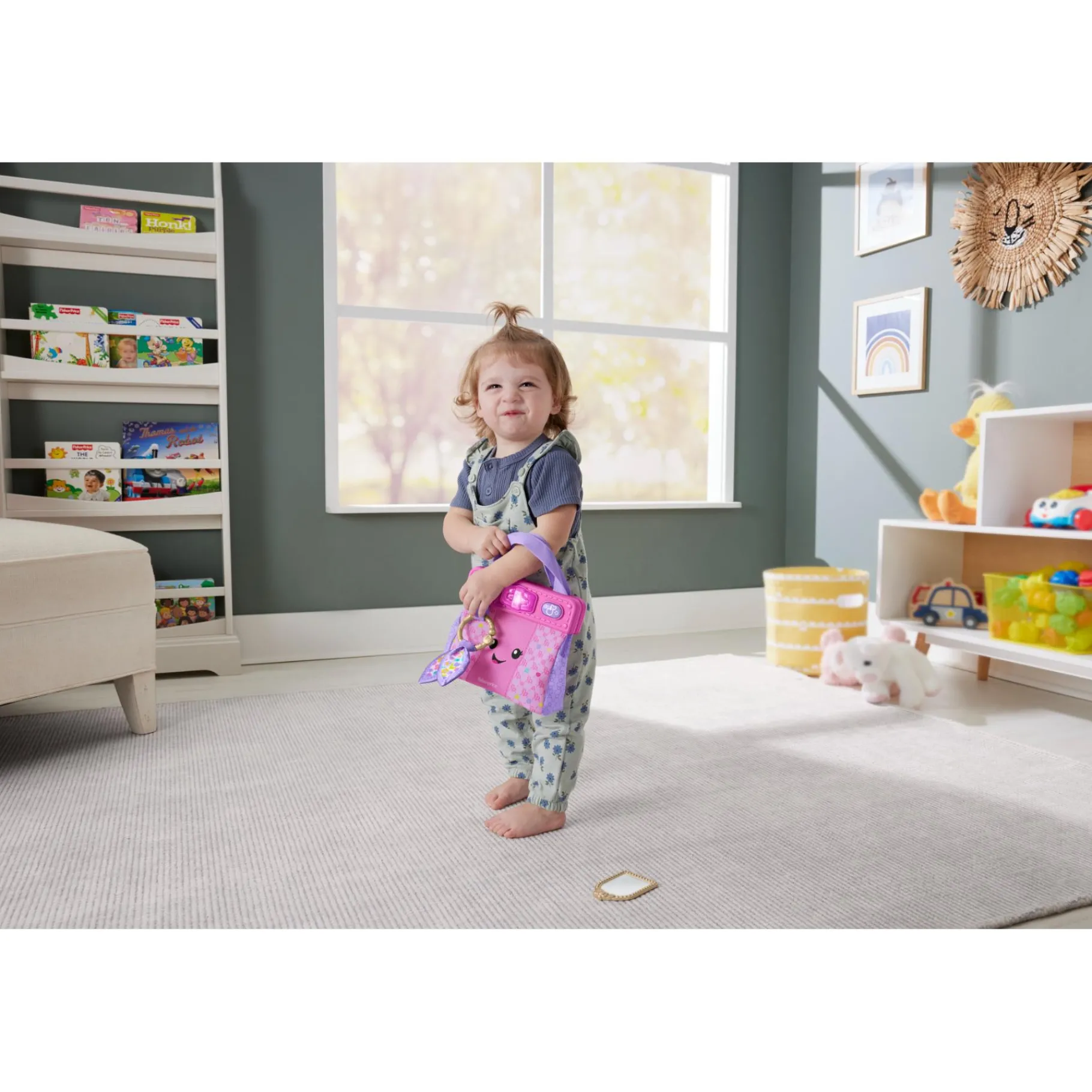 Babyspeelgoed> Fisher Price Lach & Leer Handtas